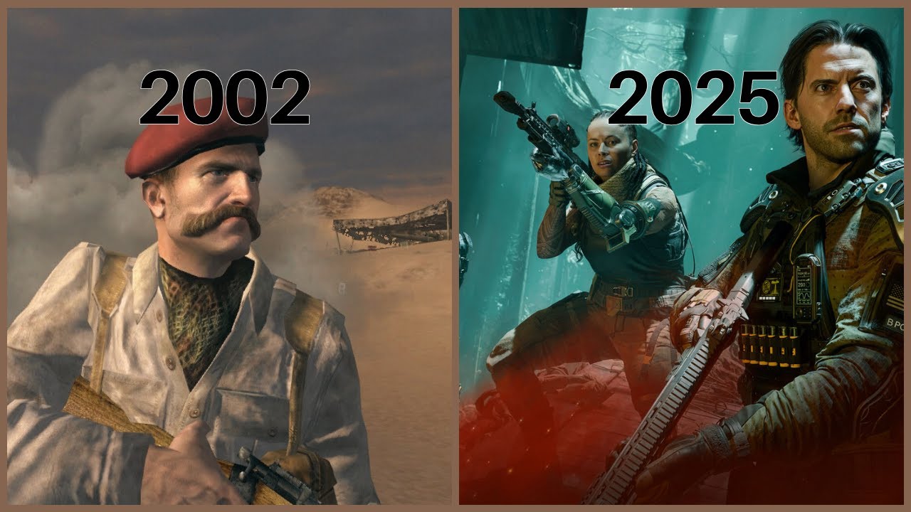 The Evolution of Call of Duty (2003–2025) | All Games Compared | From ...