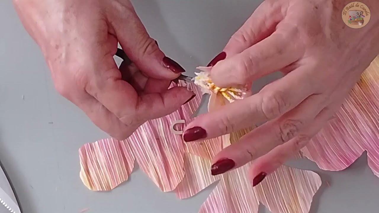 Flores de maiz 🌺 haz tus moldes y pistilos