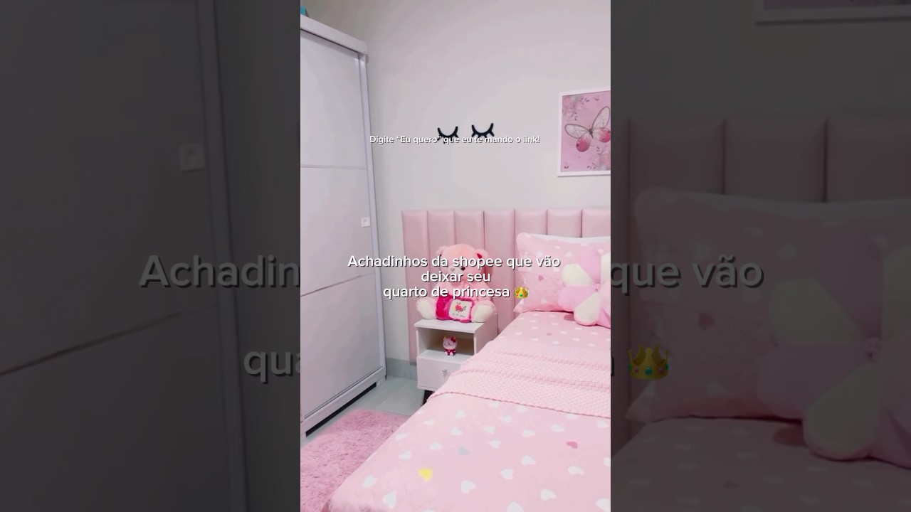 Achadinhos da shopee que vão deixar seu quarto de princesa
