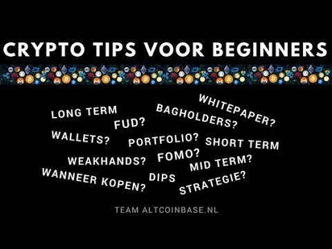 Crypto tips voor