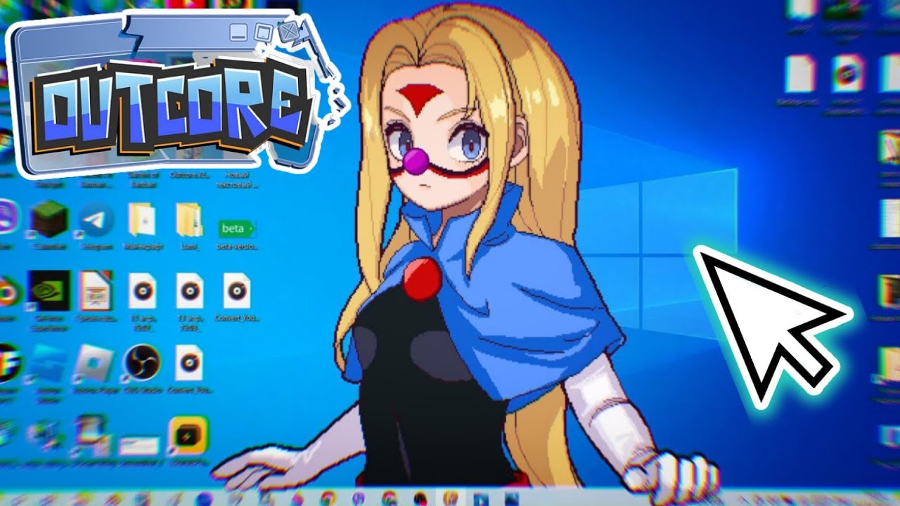 Desktop adventures. Outcore арты. Outcore Laifu. Outcore игра Люми. Люси Outcore.