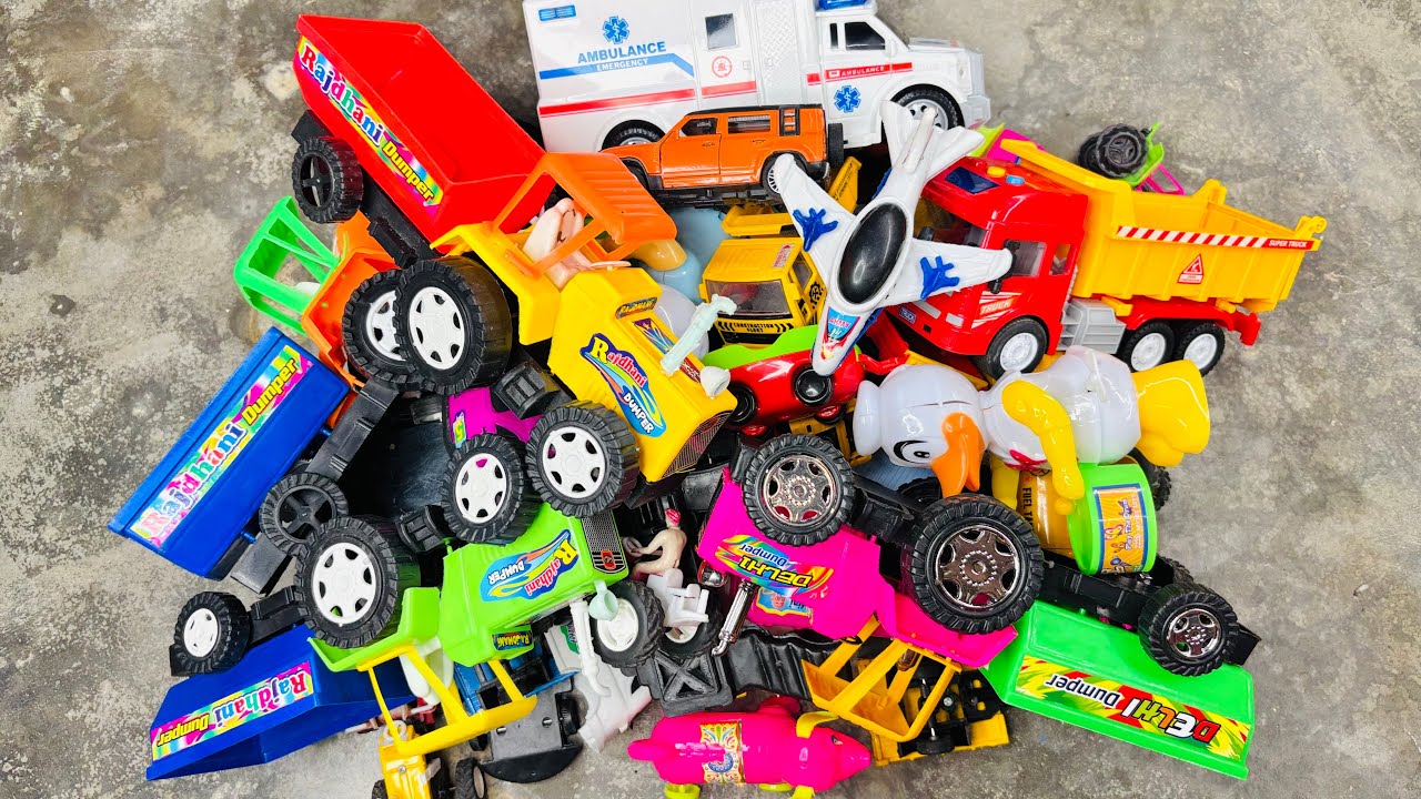 Children gadi wala cartoon video 🚜 , remote control helicopter , remote control truck and tractor