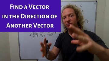 How to Find a Vector in the Direction of Another Vector with a Given Magnitude