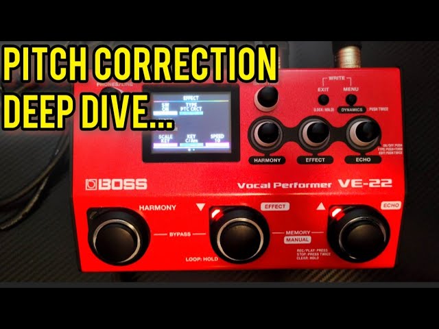 BOSS VE-8 Acoustic Singer」のハーモニー機能を使ってみた！ - YouTube