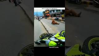 uncle ji takra gaye.😓#rider #automobile #motovlog #viralshorts #ytshorts #accident