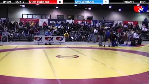 2011 U.S. Open SAT WM 55 KG: Alicia Hubbard vs. Am...