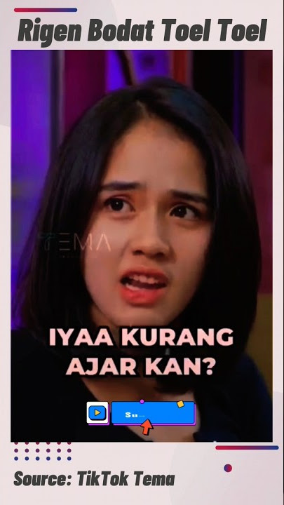 Rigen Sibodat Toel Toel Cewek Cantik #shorts #tema #rigen #indrajegel
