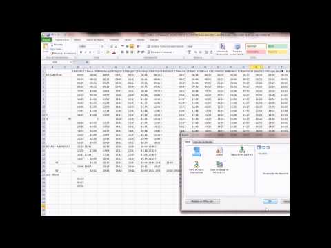 Vídeo: Como Girar Uma Mesa No Excel