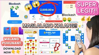 2,000 PESOS WITHDRAW AGAD NG WALANG PUHUNAN SA BLOCKASH | LIVE CASH OUT | NEW GAME | SUPER LEGIT