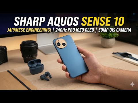 Sharp Aquos Sense 10; The Compact Powerhouse with a 240Hz Display & MIL STD Toughness