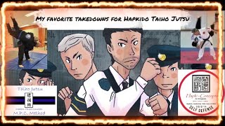 My favorite takedowns for Hapkido & Taiho Jutsu.