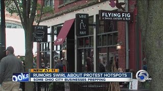 Ohio City businesses prep for possible protests
