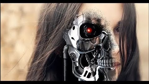 Terminator Face Photoshop cs6/cc