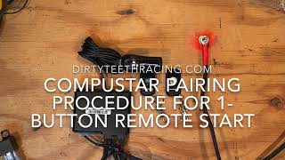 Celebrity Compustar 1-button remote pairing instructions. Dirty teeth racing plug and play SXS kit. Net Worth