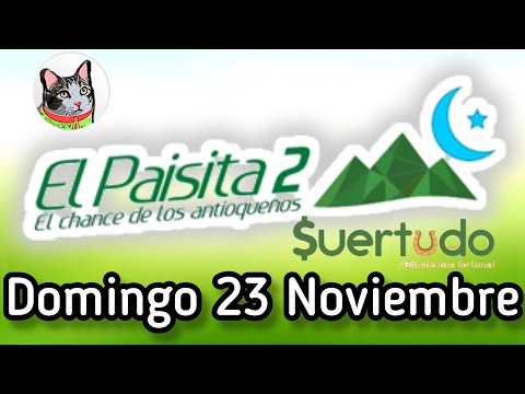 Resultado EL PAISITA 2 Domingo 23 de Noviembre de 2025