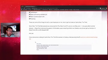 Saints Row the Third listed coming to Stadia