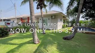 La Vallee Light 2 Bed Pool Villa for Sale - Hua Hin West - Lowered from THB 4,9 M to THB 3,9 M!