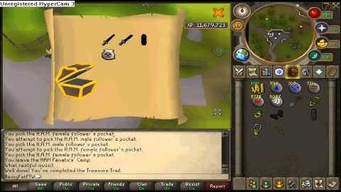 Runescape - Level 1 (Easy) Clue Scroll Log