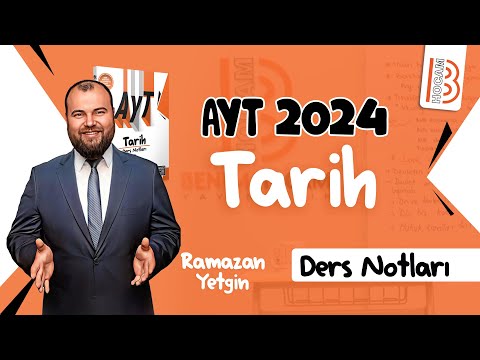 18) AYT Tarih - Türkiye Selçuklu Devleti 1 - Ramazan YETGİN - 2024