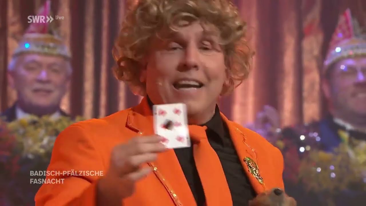 Ted Louis bei der BADISCH-PFÄLZISCHEN FASTNACHT