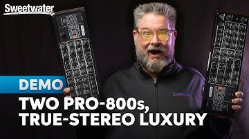 Total Stereo Immersion: Dual Behringer Pro-800 Synths for 3D Analog Soundscapes — Daniel Fisher