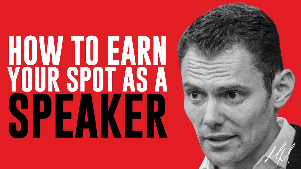 How to Earn Your Spot as a Speaker