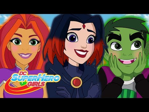 Robin, Starfire, Raven, Beastboy และ Cyborg | DC Super Hero Girls ไทย