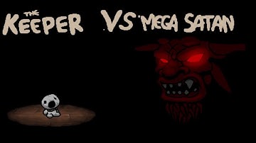 The Binding of Isaac: Afterbirth - The Keeper VS Mega Satan (PS4)