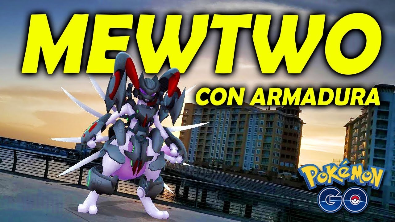 ATRAPANDO A MEWTWO CON ARMADURA