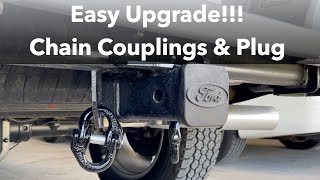 Ford F-150 Truck Add-ons - Hammerlock Couplings for Safety Chains & Hitch Receiver Plug