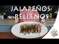 Jalapeños rellenos de queso envueltos en tocino  (receta tipo Keto) 🧀🌶🥓