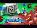 Minecraft legends piglins attack overworld  lego minecraft animation