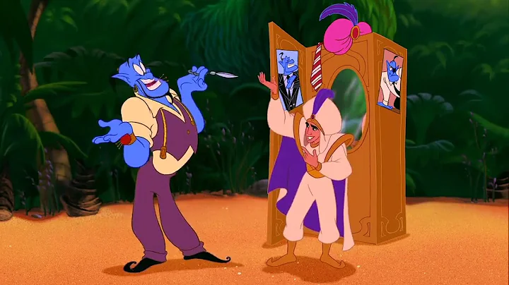 Aladdin (1992) - Aladdin's First Wish Scene (HD) Part 2