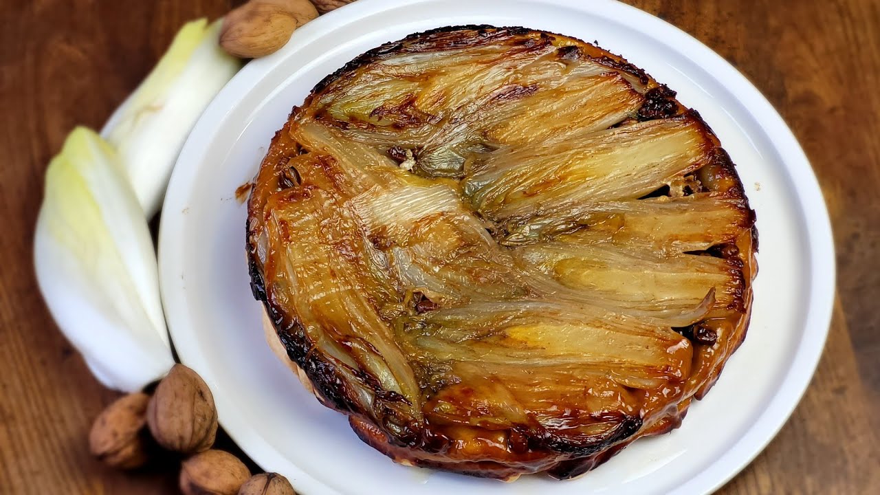 TATIN ENDIVES, ROQUEFORT et NOIX