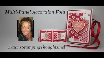 Multi Panel Accordion Fold Card