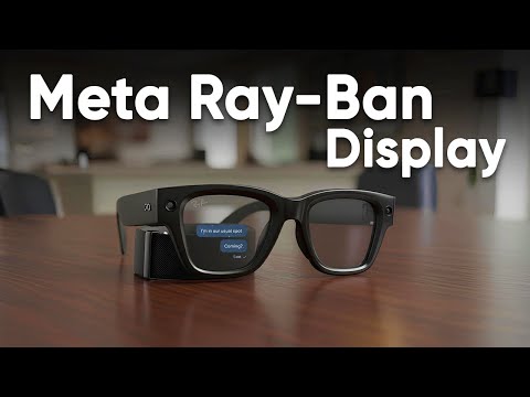 Meta Ray-Ban Display Glasses — First Official Look (aka Meta Hypernova).