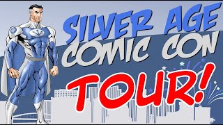 Silver Age Comic Con 2023 Comic Book Artist Walk Thru convention mini interviews with creators