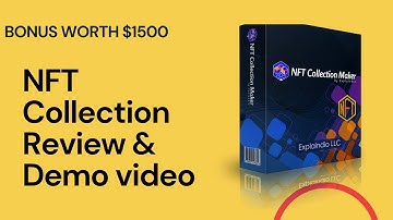 NFT Collection Maker Review/ Demo Video Inside/ Don