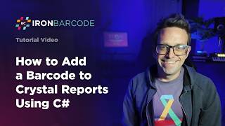 How to Add a Barcode to Crystal Reports Using C# | IronBarcode