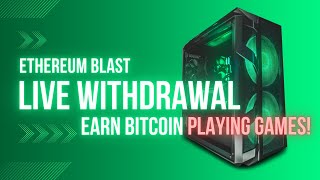 BLING LIVE WITHDRAWAL  EARN BITCOIN PLAYING GAMES TOTALY FREE! #BLINGGAMES #BITCOIN #FREEEARNINGS