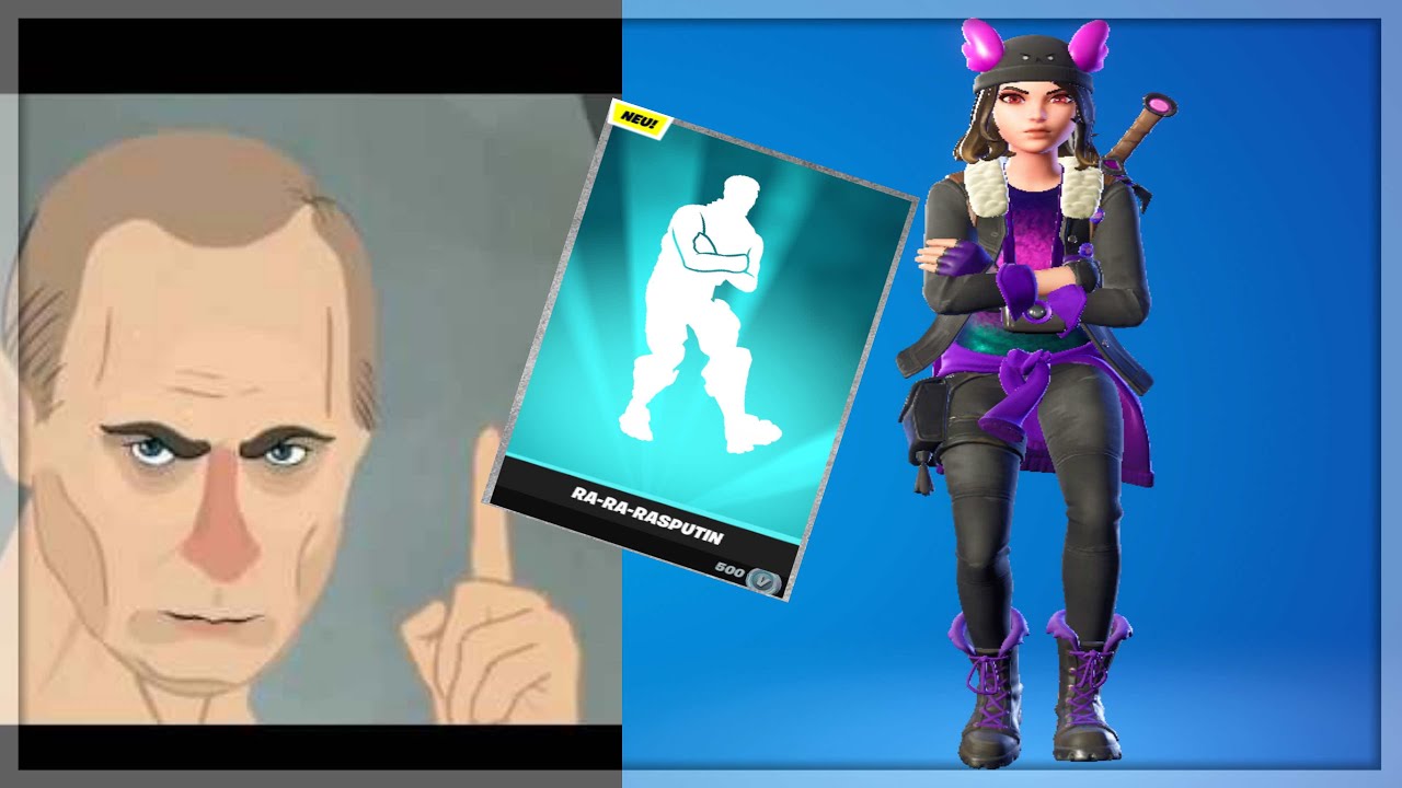 RaRaRasputin Neuer Fortnite Emote Fortnite Battle Royale