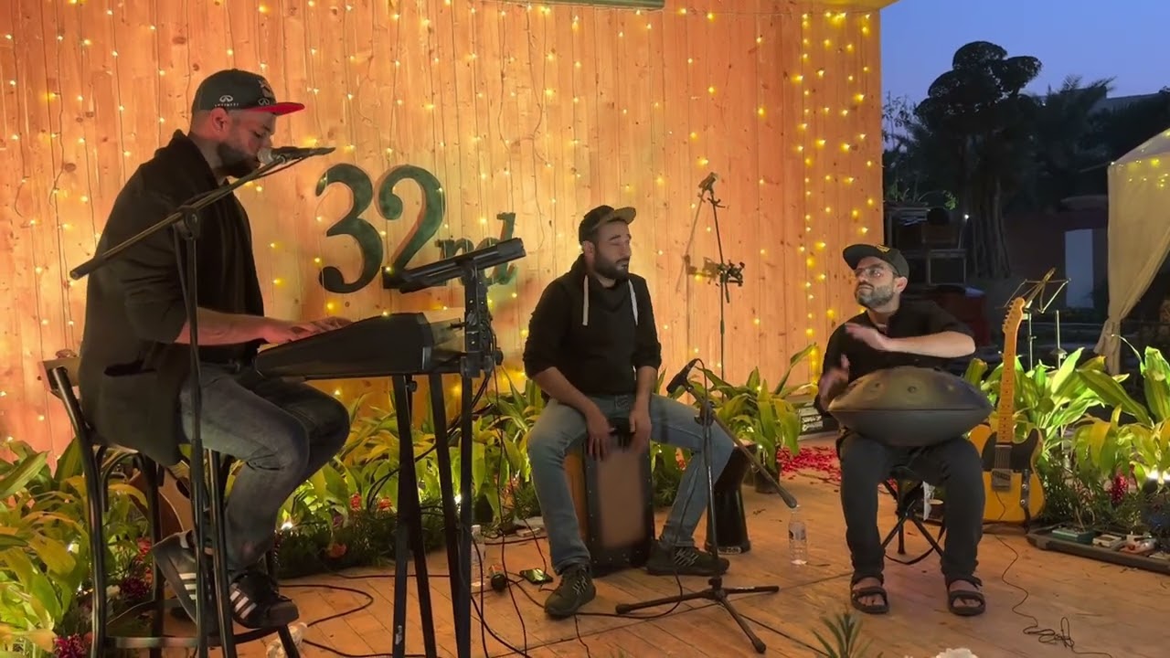 Coldplay Fix You acoustic handpan cajon version