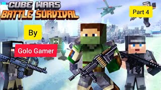 Cube Wars Battle Survival Gameplay WalkThrough part4|FPS Shooting Game|Battle|SurvivalWars|Shooting screenshot 5