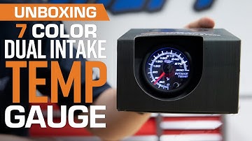 Unboxing | GlowShift 7 Color Series Dual Intake Temperature Gauge