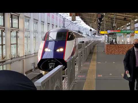 【4K60fps】やまびこ・つばさ号　福島駅連結　東京行き