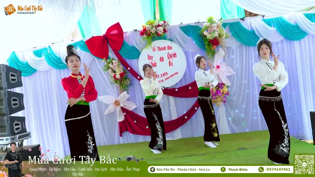 ĐIỆU MÚA CÔ GÁI SẦM NỮA XINH ĐẸP MÚA MỪNG LỄ THÀNH HÔN DUY NHẤT VÀ QUỲNH B