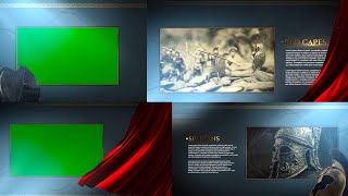 New 4K Mythological Slideshow green screen{2021}