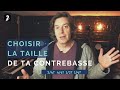 Choisir la taille de ta contrebasse 34 44 