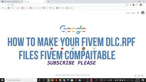 FiveM Server Basics | Part 1 | Add-on / dlc.rpf to compatible FiveM Vehicle file