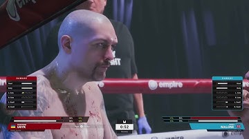 Bugzy Malone vs Oleksandr Usyk — Full Fight | Undisputed Gameplay Thriller